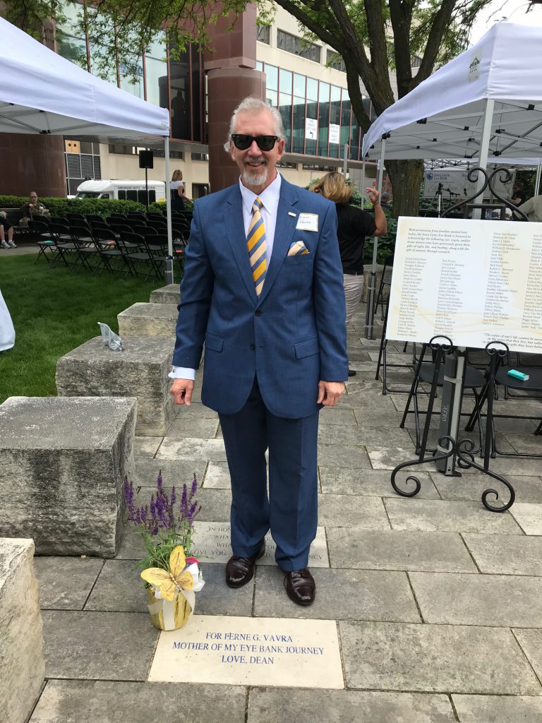 Dean Vavra at Iowa Donor Garden